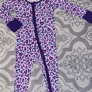 6-12 Little Sleepies Wild Hearts Zippy